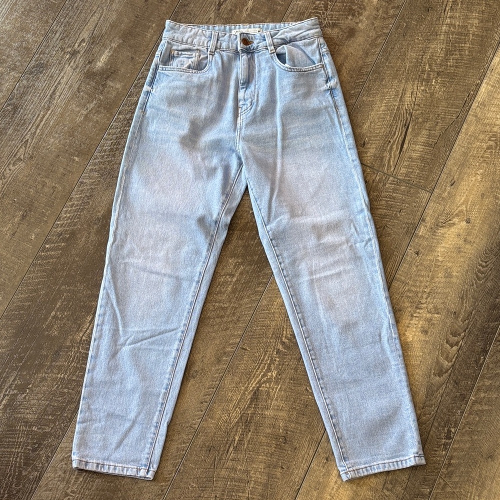 Zara Denim Collection High waisted jeans - Picture 5 of 13